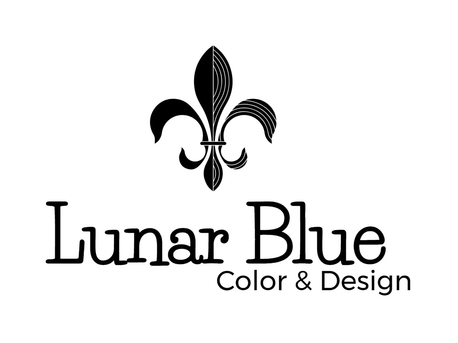 Lunar Blue Color & Design Logo